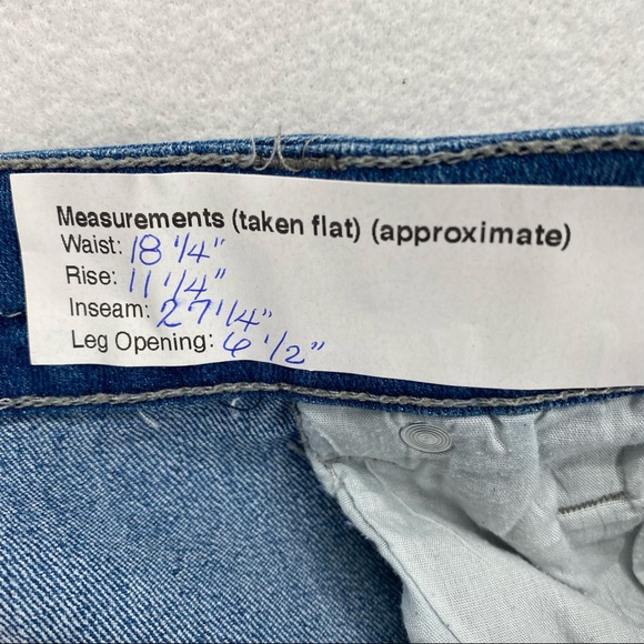 VGS Jeans Distressed Raw Hems Skinny Jean - Picture 8 of 16